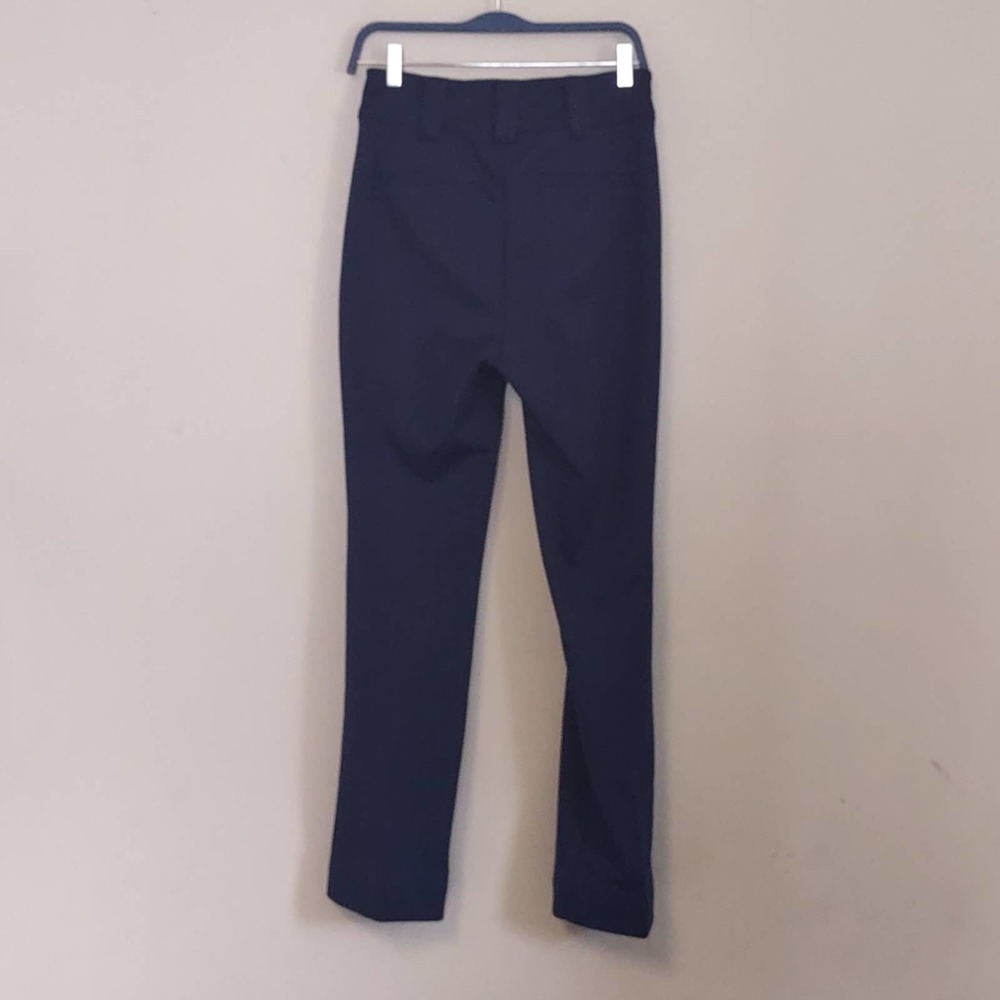 NY & Co Sailor Button High-Waisted Barely Bootcut Pant - Superflex Small Navy - Picture 7 of 12
